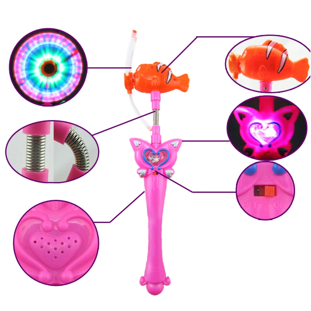 Funny Singing Random Color Replacement Glowing Musical Children LED Toys Windmill Camping Gift Light Stick
Funny Singing Random Color Replacement Glowing Musical Children LED Toys Windmill Camping Gift Light Stick