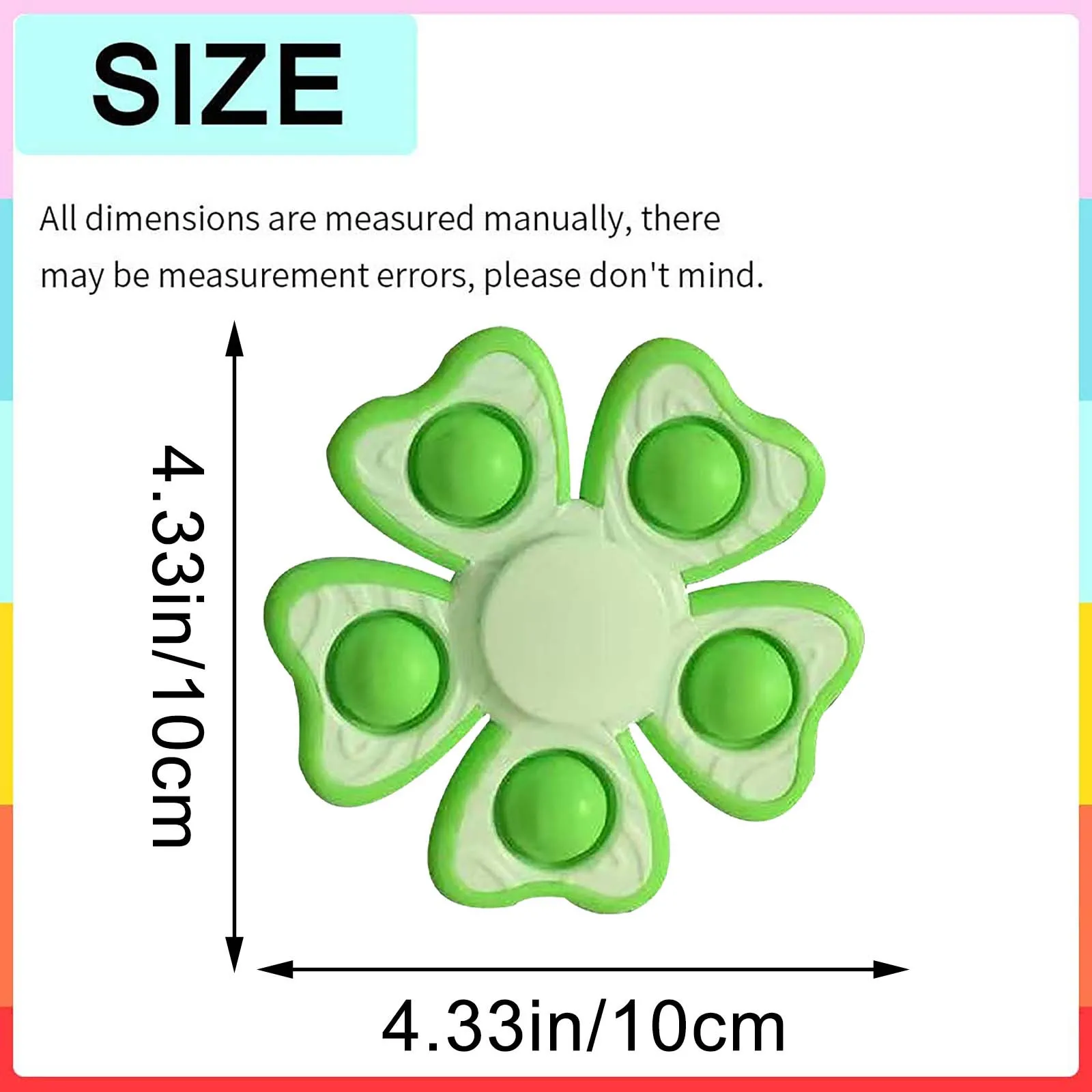 Colourful Rotating Silicone Flipping Board Toy Fidget Dimple Toy,hand Stress Reliever Toy Decompression Partner Family Birthday
Colourful Rotating Silicone Flipping Board Toy Fidget Dimple Toy,hand Stress Reliever Toy Decompression Partner Family Birthday