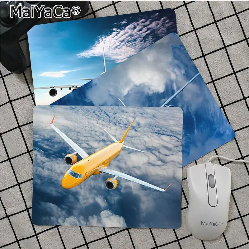 MaiYaCa высокое качество самолет полет облака силиконовый коврик для мыши игра топ