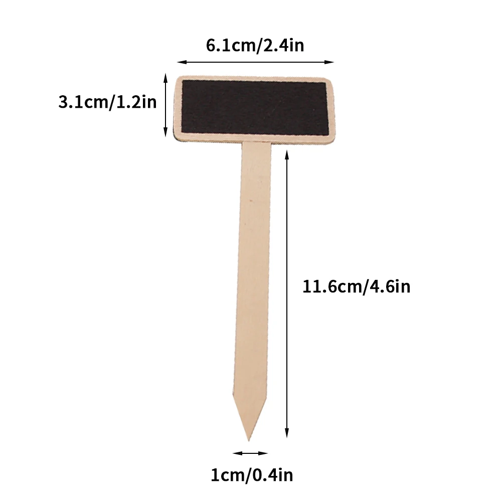 20PCS Mini Wooden Chalkboard Plant Markers Creative Blackboard Signs Garden Flowers and Plants Tags Garden Decoration Tools
20PCS Mini Wooden Chalkboard Plant Markers Creative Blackboard Signs Garden Flowers and Plants Tags Garden Decoration Tools