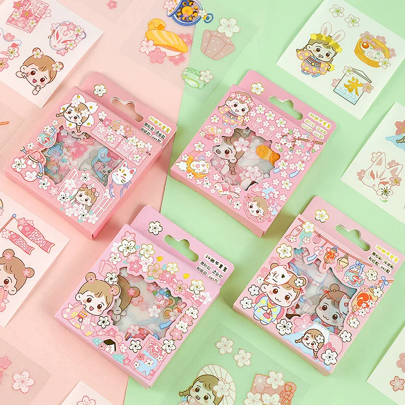 Random 1 Box 24 Patterns Chestnut Jun Sakura Decoration Sticker Plants Flowers Japanese Kawaii Scrapbooking Deco Stickers
Random 1 Box 24 Patterns Chestnut Jun Sakura Decoration Sticker Plants Flowers Japanese Kawaii Scrapbooking Deco Stickers