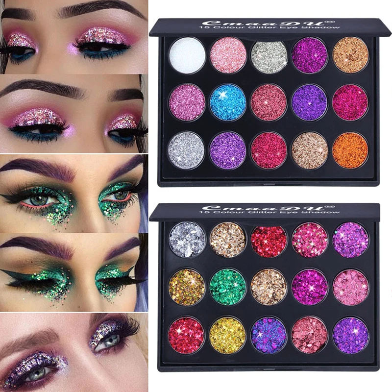 15 Color Glitter Eye Shadow Pallete Pigment Professional Eye Makeup Palette Long-lasting Make Up Eyeshadow Palette Maquillage
15 Color Glitter Eye Shadow Pallete Pigment Professional Eye Makeup Palette Long-lasting Make Up Eyeshadow Palette Maquillage