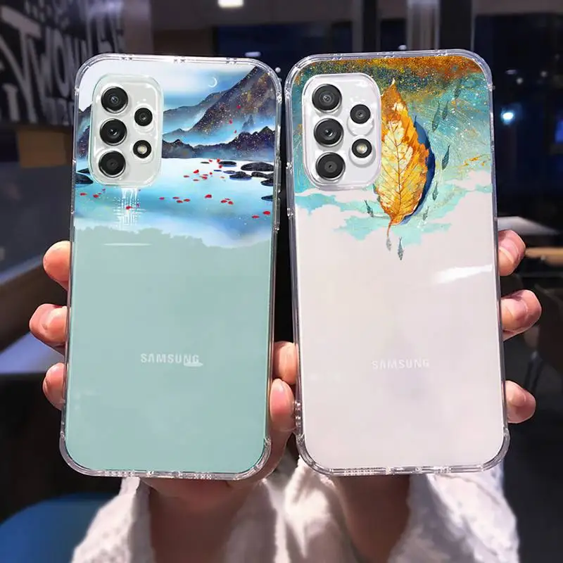 Chinese Style Ancient Poems Phone Case For Samsung A 51 50 52 12 21s 31 40 70 71 note S 20 10 21 ultra plus fe clear coque shell
Chinese Style Ancient Poems Phone Case For Samsung A 51 50 52 12 21s 31 40 70 71 note S 20 10 21 ultra plus fe clear coque shell