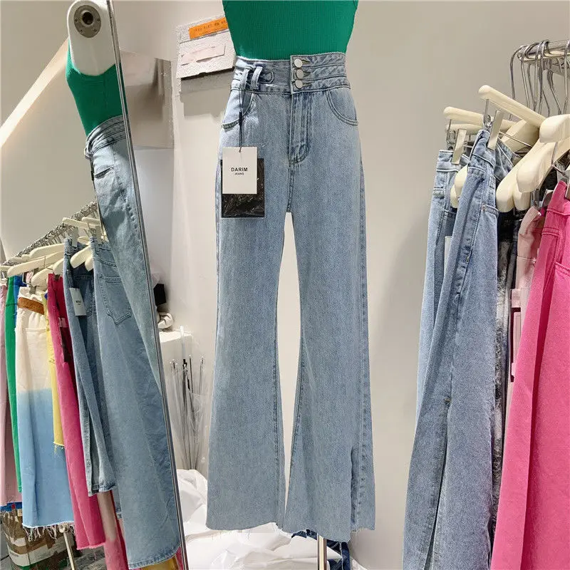 Woman Jeans High Waist Clothes Wide Leg Denim Clothing Blue Streetwear Vintage Quality 2021 Fashion Harajuku Straight Pants
Woman Jeans High Waist Clothes Wide Leg Denim Clothing Blue Streetwear Vintage Quality 2021 Fashion Harajuku Straight Pants
