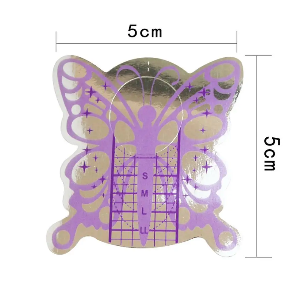 BellyLady 100/500 Pcs Butterfly Nail Form Sticker Nail Extensions Paper Holder Tips DIY Manicure Tools
BellyLady 100/500 Pcs Butterfly Nail Form Sticker Nail Extensions Paper Holder Tips DIY Manicure Tools