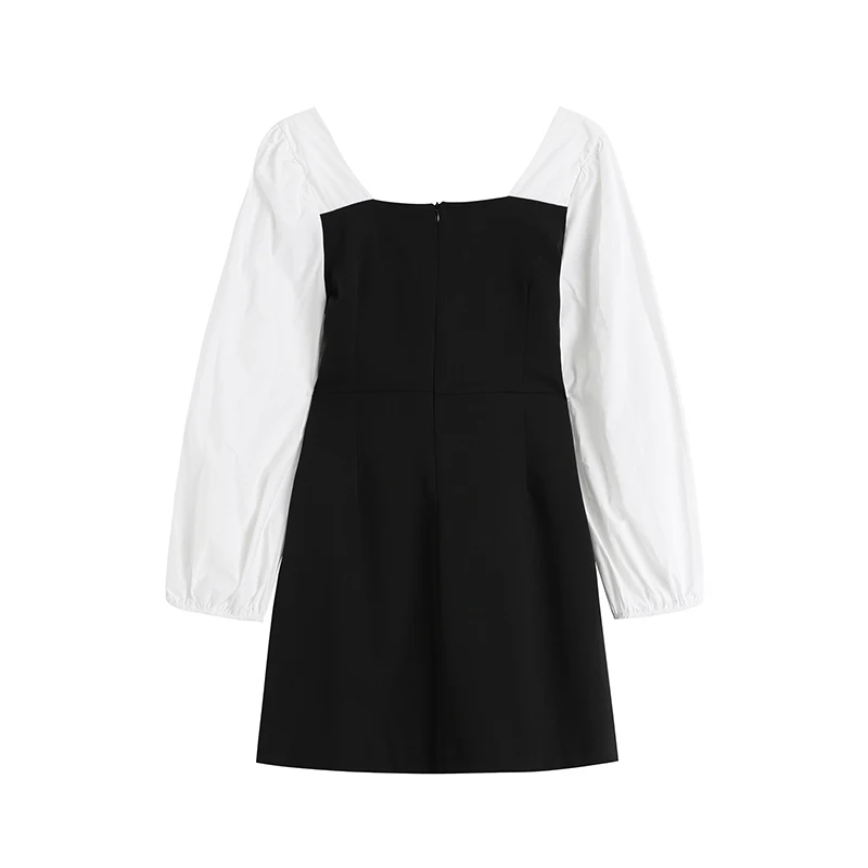 2020 Autumn Women Dress Vintage Elegant Korean Style All-match High Waist A-Line French V-Neck Slim Sweet retro dress female 
2020 Autumn Women Dress Vintage Elegant Korean Style All-match High Waist A-Line French V-Neck Slim Sweet retro dress female
