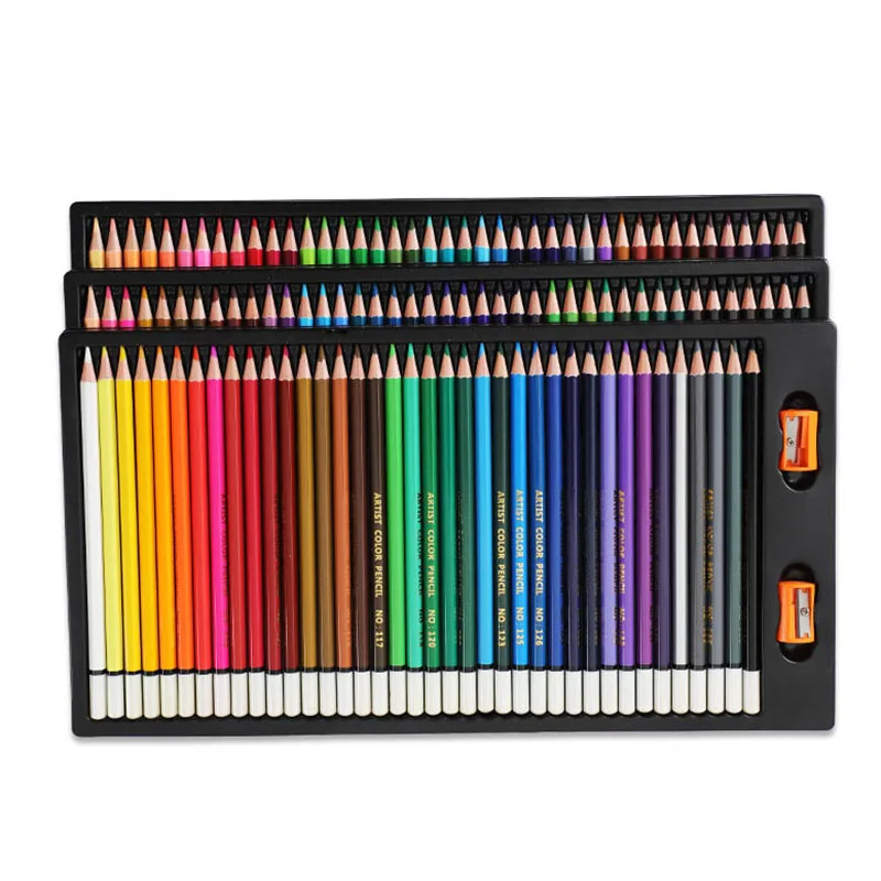 120 Color Colored Pencil Stationery Set Wood Color Drawing Sketch Beginner Children Learning Entry Art Custom Oily Color Lead
120 Color Colored Pencil Stationery Set Wood Color Drawing Sketch Beginner Children Learning Entry Art Custom Oily Color Lead