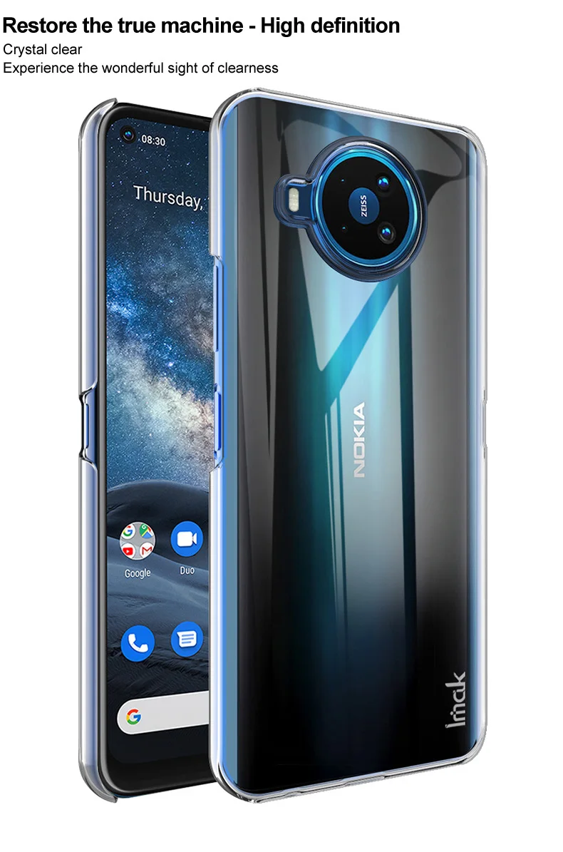 for Nokia 8.3 5G Case Cover IMAK Crystal Transparent PC Back Cover Case for Nokia 8.3 5G
for Nokia 8.3 5G Case Cover IMAK Crystal Transparent PC Back Cover Case for Nokia 8.3 5G