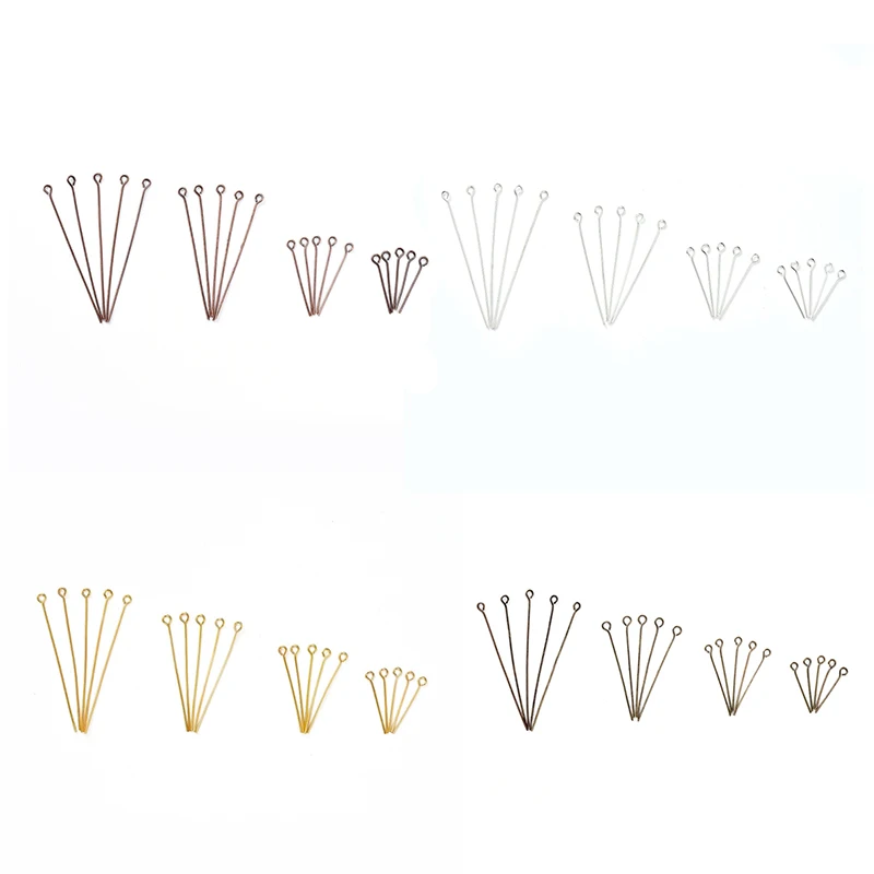 1 Box Brass Eye Pin Connector 2.0cm/2.8cm/3.8cm/5cm for DIY Jewelry Making Jewelry Accessories Supplies Hole: 2mm Pin: 0.7mm
1 Box Brass Eye Pin Connector 2.0cm/2.8cm/3.8cm/5cm for DIY Jewelry Making Jewelry Accessories Supplies Hole: 2mm Pin: 0.7mm