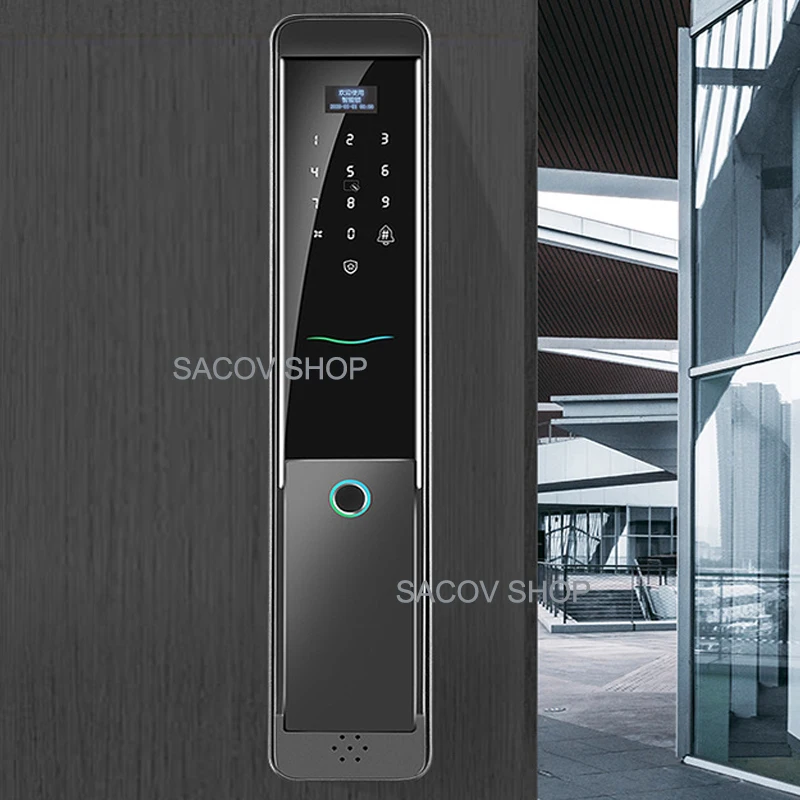 Phone APP WIFI Unlock Keyless Unlocking With Camera Video Fingerprint Outdoor Household Electric Deadbolt Smart Door Lock
Phone APP WIFI Unlock Keyless Unlocking With Camera Video Fingerprint Outdoor Household Electric Deadbolt Smart Door Lock