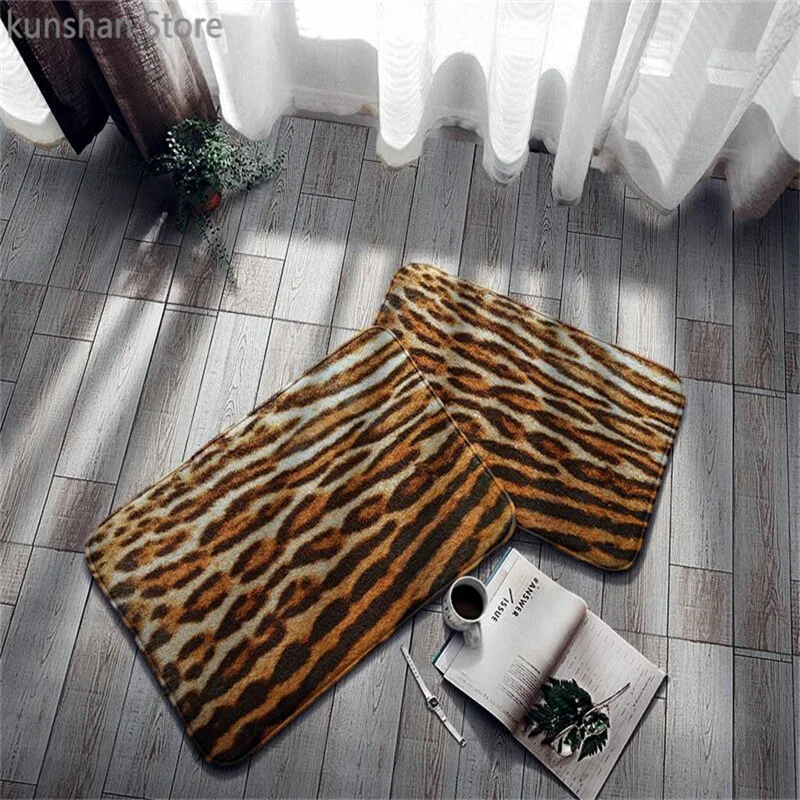 Animal Pattern Printing Entrance Door Mat Living Room Household Flannel Carpet Corridor Bathroom Kitchen Non-Slip Mat Floor Mat
Animal Pattern Printing Entrance Door Mat Living Room Household Flannel Carpet Corridor Bathroom Kitchen Non-Slip Mat Floor Mat