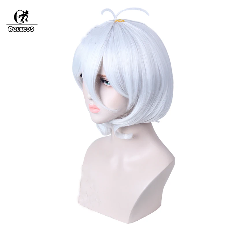 ROLECOS Princess Connect Kokkoro Cosplay Wig Kokoro Natsume Anime Cosplay Women Hair 30cm Sliver Short wig Women Hair Game 
ROLECOS Princess Connect Kokkoro Cosplay Wig Kokoro Natsume Anime Cosplay Women Hair 30cm Sliver Short wig Women Hair Game