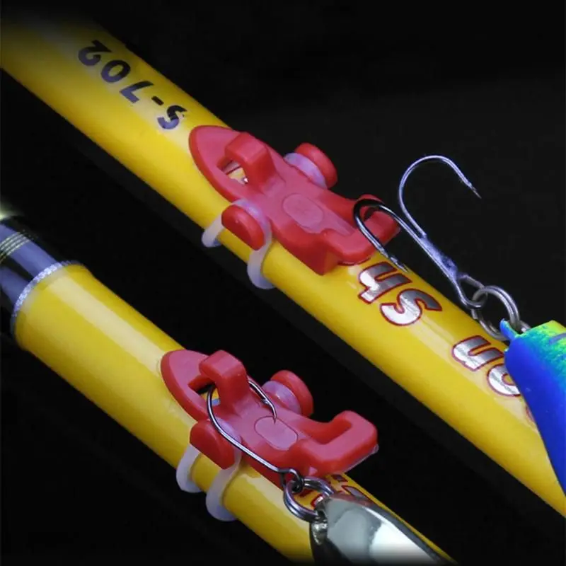 Fishing Hook Keeper Fishing Rod Lure Bait Safety Holder Plastic Hanger Fish Tackle Gadgets Accessories Tool
Fishing Hook Keeper Fishing Rod Lure Bait Safety Holder Plastic Hanger Fish Tackle Gadgets Accessories Tool