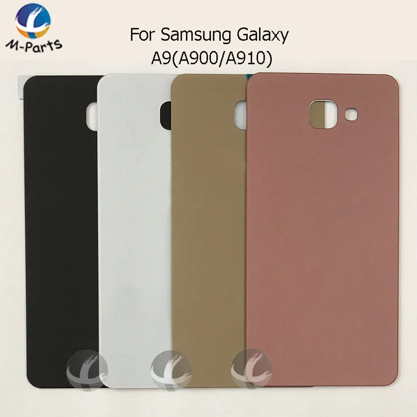 Задняя стеклянная крышка корпуса для Samsung Galaxy A9 2015 2016 A900 A910 A9000 A9100 Крышка