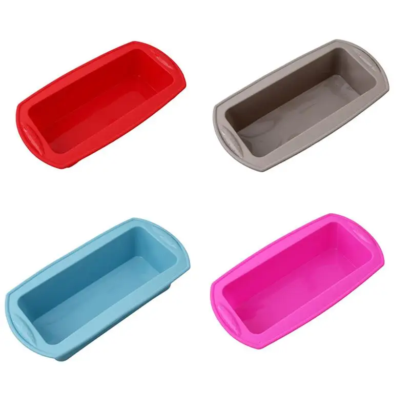 Kapmore 1pc Silicone Bread Cake Pan Mold Non-Stick Solid Color Rectangular Cake Baking Pan Loaf Pan Mold DIY Baking Tools
Kapmore 1pc Silicone Bread Cake Pan Mold Non-Stick Solid Color Rectangular Cake Baking Pan Loaf Pan Mold DIY Baking Tools