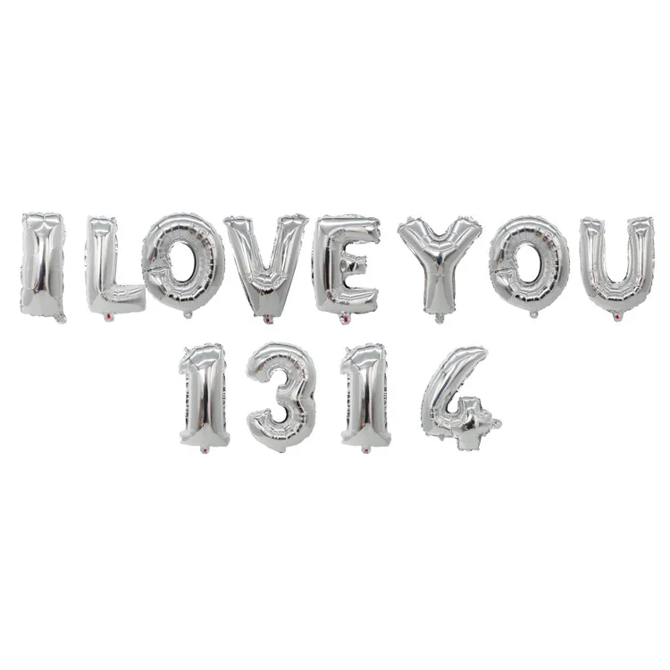 I love you balloon 16inch I love you 1314 letter balloons wedding party decoration arrangement aluminum foil balloons
I love you balloon 16inch I love you 1314 letter balloons wedding party decoration arrangement aluminum foil balloons