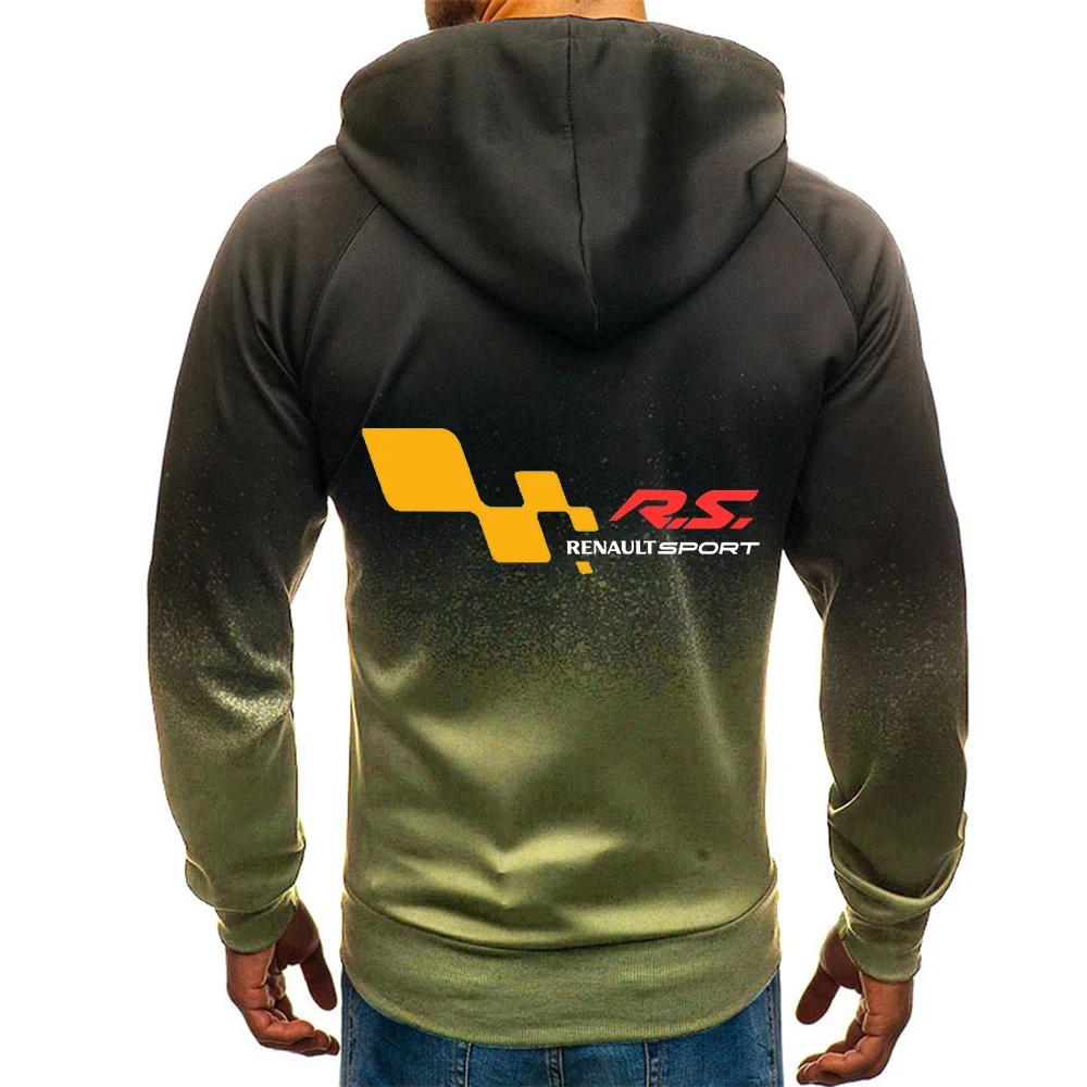 Men's 2021 Autumn Renault R.S. Sport Logo Print Hoodies Jackets Man Sweatshirts Casual Gradient Color Zipper Coats
Men's 2021 Autumn Renault R.S. Sport Logo Print Hoodies Jackets Man Sweatshirts Casual Gradient Color Zipper Coats