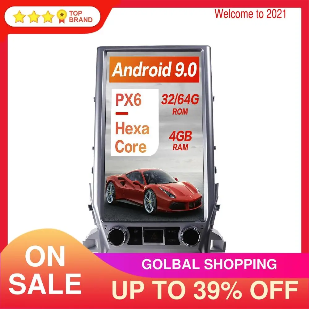 16 Inch For TOYOTA LAND CRUISER LC200 2016+ VX GX VXS 5700 Android 9.0 Tesla Style Multimedia Player Auto Radio Headunit Stereo
16 Inch For TOYOTA LAND CRUISER LC200 2016+ VX GX VXS 5700 Android 9.0 Tesla Style Multimedia Player Auto Radio Headunit Stereo