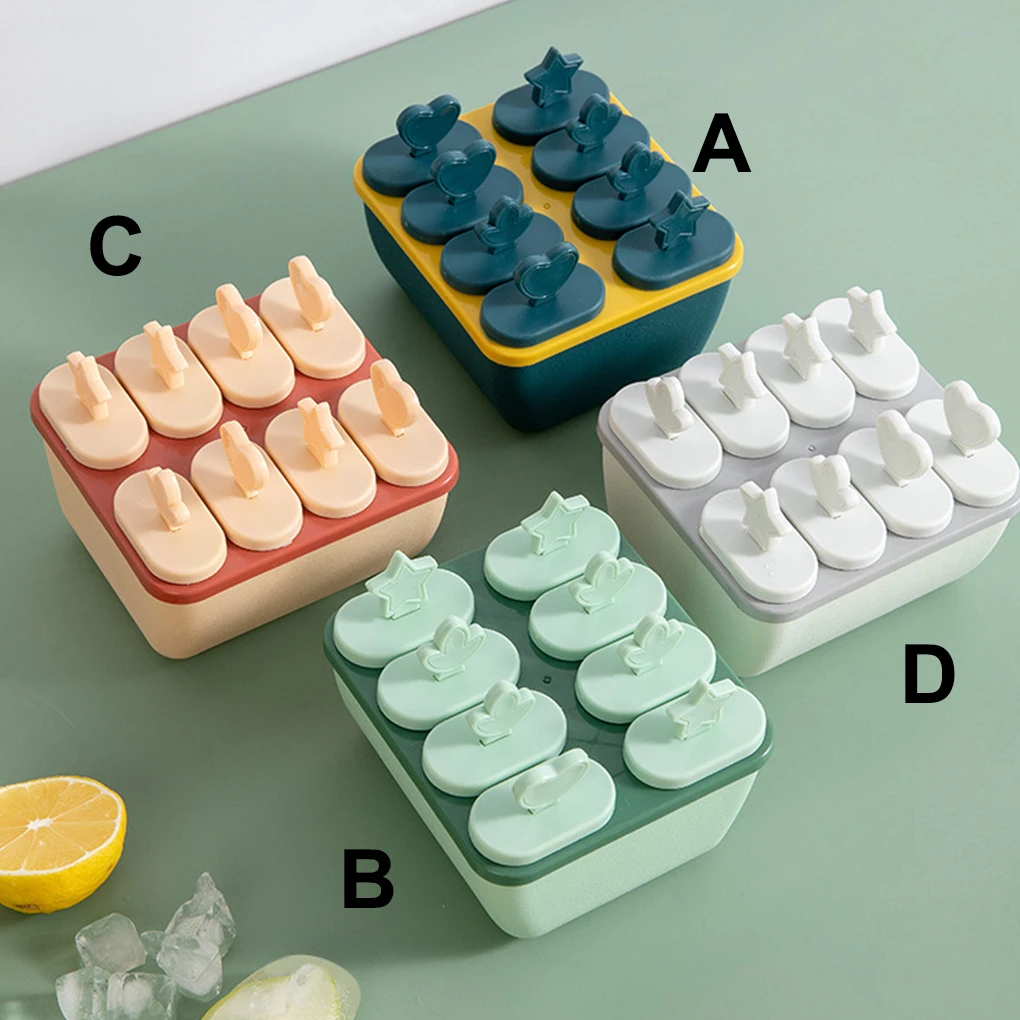 8 Cells Ice Cream Mold Homemade Ice Cream Popsicle Mold DIY PP Plastic Ice Cream Mould Summer Dessert Maker Home Kitchen Tool
8 Cells Ice Cream Mold Homemade Ice Cream Popsicle Mold DIY PP Plastic Ice Cream Mould Summer Dessert Maker Home Kitchen Tool
