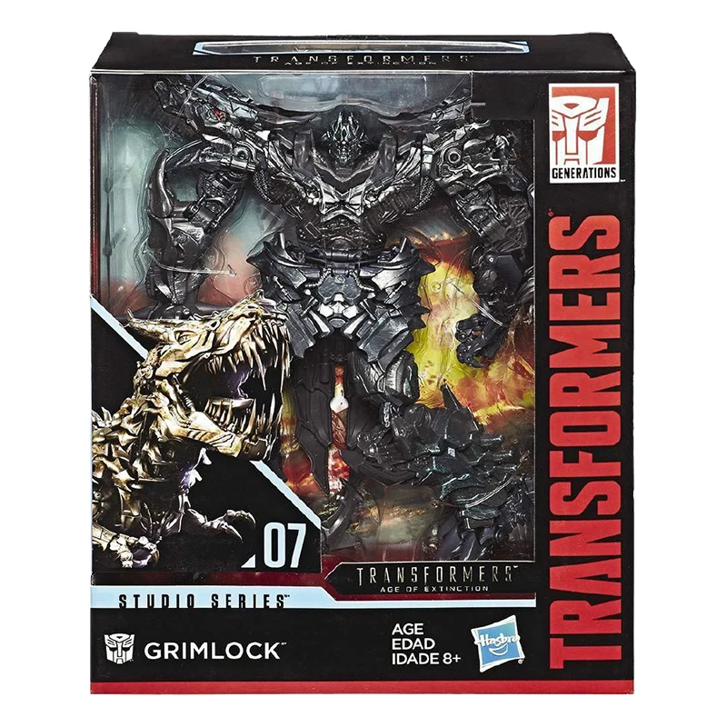 Takara Tomy Transformer Toy Studio Series Grimlock Leader Class SS07 Robot Dinosaur Action Figure Anime Movie Model Toys for Boy
Takara Tomy Transformer Toy Studio Series Grimlock Leader Class SS07 Robot Dinosaur Action Figure Anime Movie Model Toys for Boy