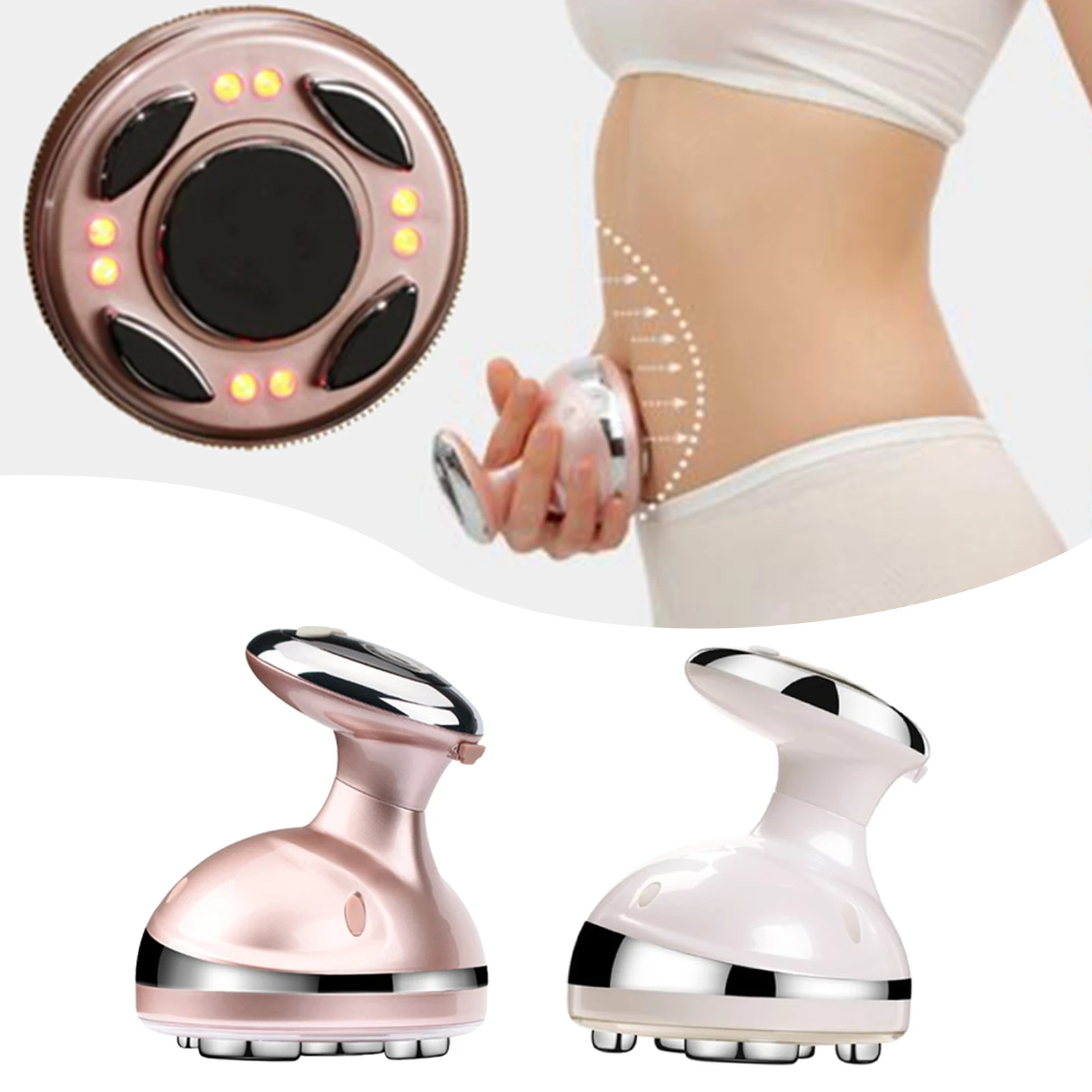 Ultrasonic RF Slimming Instrument High Vibration Burning Machine for Waist Skin Firming Body Shaping Display Screen Beauty Body
Ultrasonic RF Slimming Instrument High Vibration Burning Machine for Waist Skin Firming Body Shaping Display Screen Beauty Body