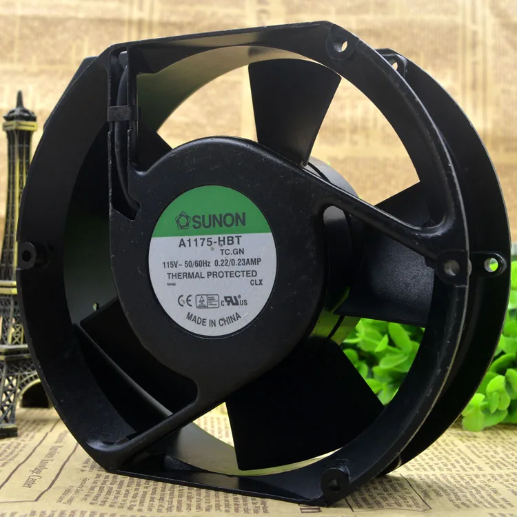 Новый оригинальный Φ T.GN 115V 0,22/0.23a охлаждающий вентилятор
Новый оригинальный Φ T.GN 115V 0,22/0.23a охлаждающий вентилятор