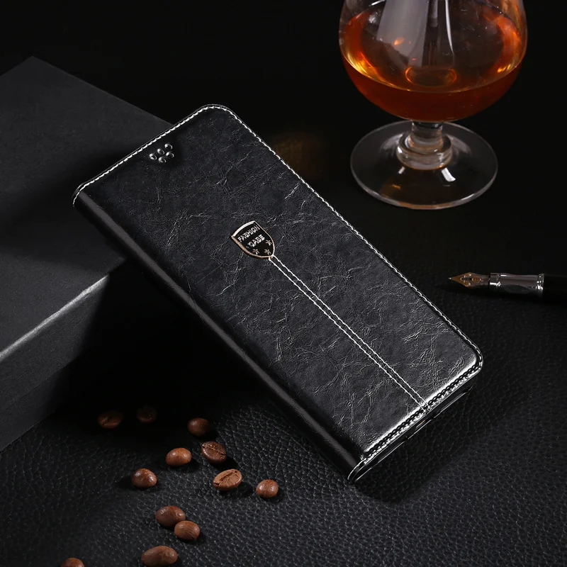 Кожаный чехол-книжка OPPO realme c12 c17 для oppo c11 c15 c2 | Мобильные телефоны и аксессуары