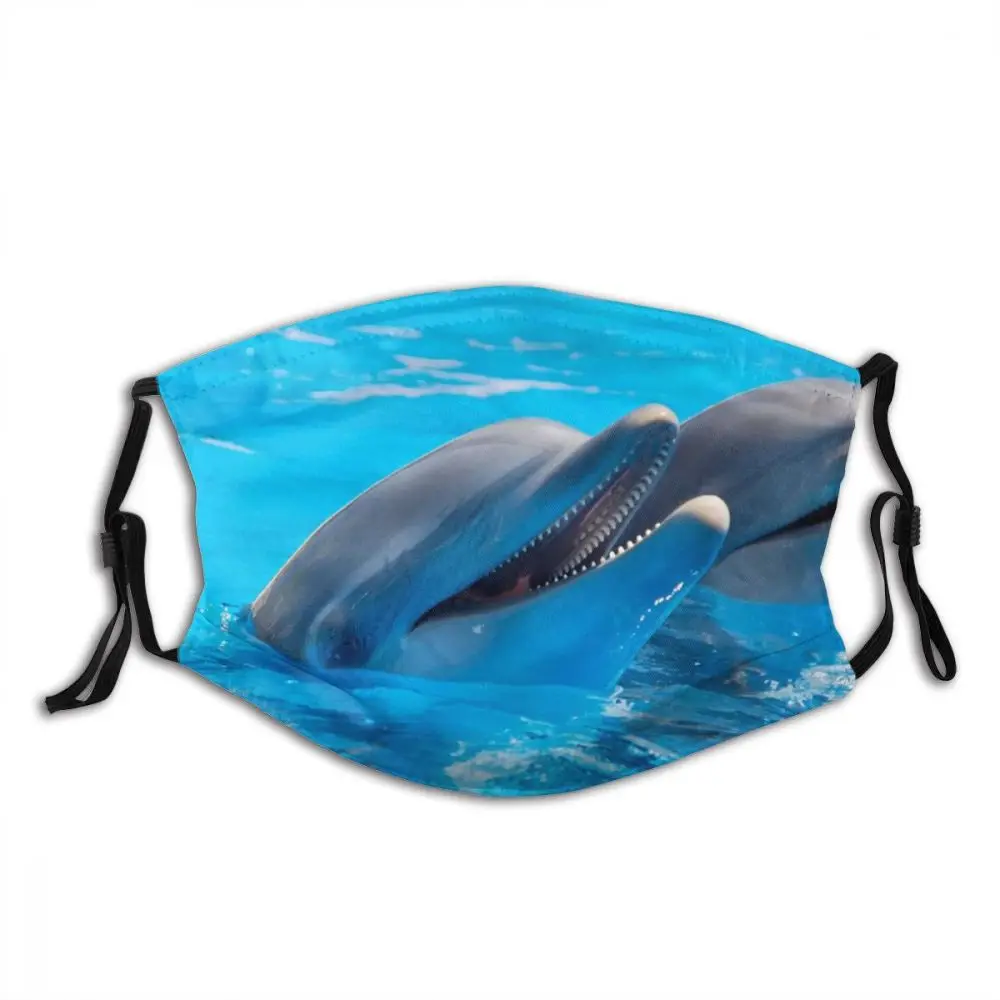 Animal Dolphin Reusable Printed Mouth Face Mask with Filters Anti Haze Dustproof Earloop Protection Cover Respirator for Adult
Animal Dolphin Reusable Printed Mouth Face Mask with Filters Anti Haze Dustproof Earloop Protection Cover Respirator for Adult