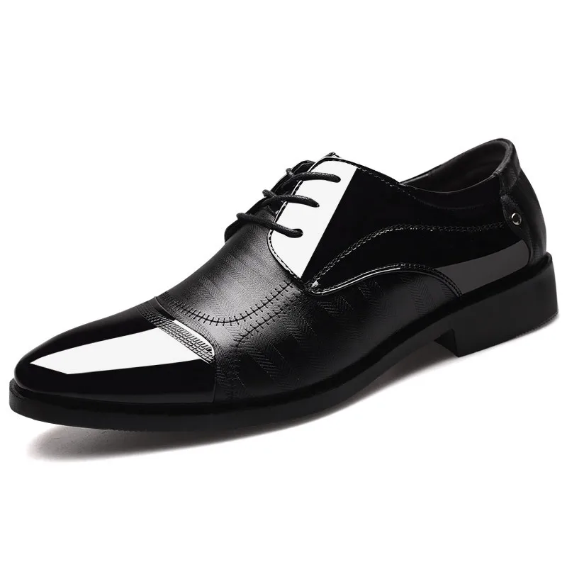 A30 Spring and Autumn New Leisure Leather PuShoes for Men Business Formal Wear Large Size Fashion Tower Wedding Men Dress Shoes
A30 Spring and Autumn New Leisure Leather PuShoes for Men Business Formal Wear Large Size Fashion Tower Wedding Men Dress Shoes
