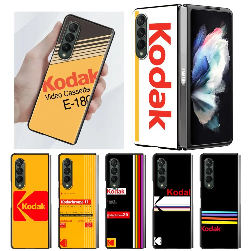 Luxury Kodak for Samsung Galaxy Z Fold3 Case Flip Shockproof Hard Plastic PC Back Cover For Samsung Z Fold 3 5G Phone Case Shell
Luxury Kodak for Samsung Galaxy Z Fold3 Case Flip Shockproof Hard Plastic PC Back Cover For Samsung Z Fold 3 5G Phone Case Shell