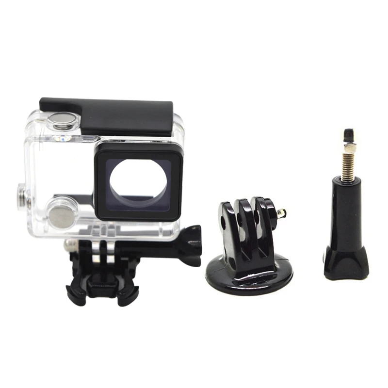 Водонепроницаемый чехол для Gopro Hero 4 Hero3 + Hero 3 подводный защитный чехол для Go Pro Аксессуары
Водонепроницаемый чехол для Gopro Hero 4 Hero3 + Hero 3 подводный защитный чехол для Go Pro Аксессуары