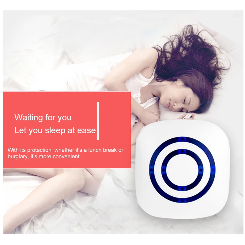 Smart Wireless Chime Door Bell Doorbell Welcome Home Security Door Gate Alarm PIR Infrared Motion Sensor Detector 38 Ring Songs
Smart Wireless Chime Door Bell Doorbell Welcome Home Security Door Gate Alarm PIR Infrared Motion Sensor Detector 38 Ring Songs