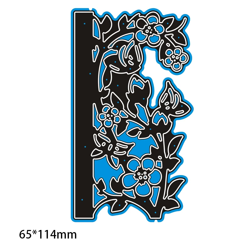 65*114mm Flower Decoration New Metal Cutting Dies Scrapbooking DIY Album Paper Card Craft Embossing Stencil Dies
65*114mm Flower Decoration New Metal Cutting Dies Scrapbooking DIY Album Paper Card Craft Embossing Stencil Dies