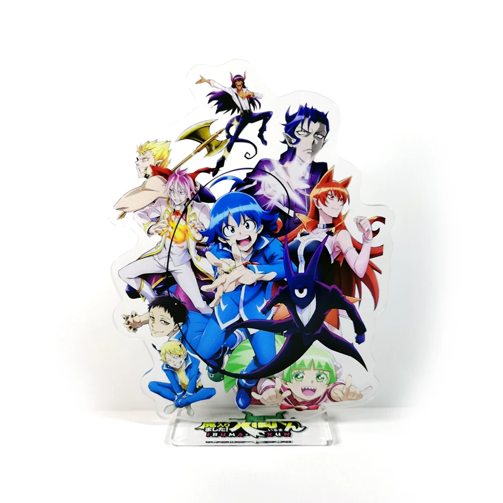 Mairimashita Welcome to Demon-School Iruma kun Clara Amelie Kalego acrylic stand figure model plate holder cake topper anime
Mairimashita Welcome to Demon-School Iruma kun Clara Amelie Kalego acrylic stand figure model plate holder cake topper anime
