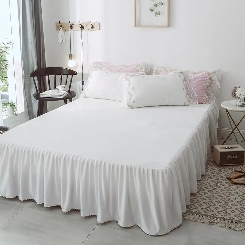 J 5 White Pink Green Blue Princess Style Fabric Winter Thick Girl Bedding Set Flannel Lace Duvet Cover Bed skirt Pillowcases
J 5 White Pink Green Blue Princess Style Fabric Winter Thick Girl Bedding Set Flannel Lace Duvet Cover Bed skirt Pillowcases