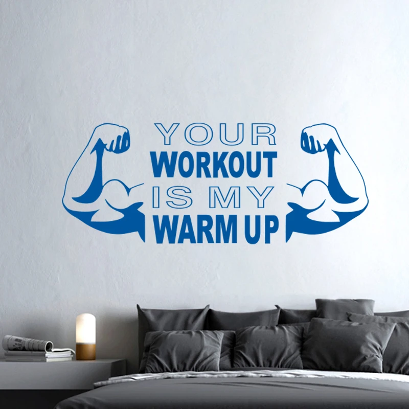 Fitness Decal Gym Sticker Body-building Posters Vinyl Wall Decals Mural Fitness Crossfit Decal Muscle Gym Sticker
Fitness Decal Gym Sticker Body-building Posters Vinyl Wall Decals Mural Fitness Crossfit Decal Muscle Gym Sticker