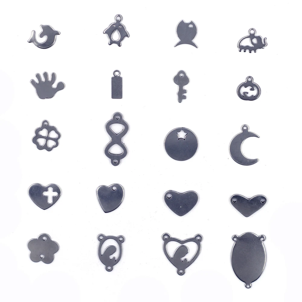 100Pcs Pendants Stainless Steel Blank Stamping Charms Connector Tiny For Bracelet Necklace Women Men Gift Jewelry DIY Finding
100Pcs Pendants Stainless Steel Blank Stamping Charms Connector Tiny For Bracelet Necklace Women Men Gift Jewelry DIY Finding
