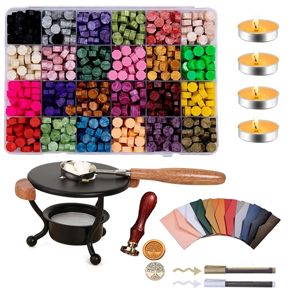 Vintage Storage Box Kit with Furnace Sealing Wax Tablet Beads Envelope Pens Spoon Stamp Set DIY Craft Scrapbooking Tools Set 
Vintage Storage Box Kit with Furnace Sealing Wax Tablet Beads Envelope Pens Spoon Stamp Set DIY Craft Scrapbooking Tools Set