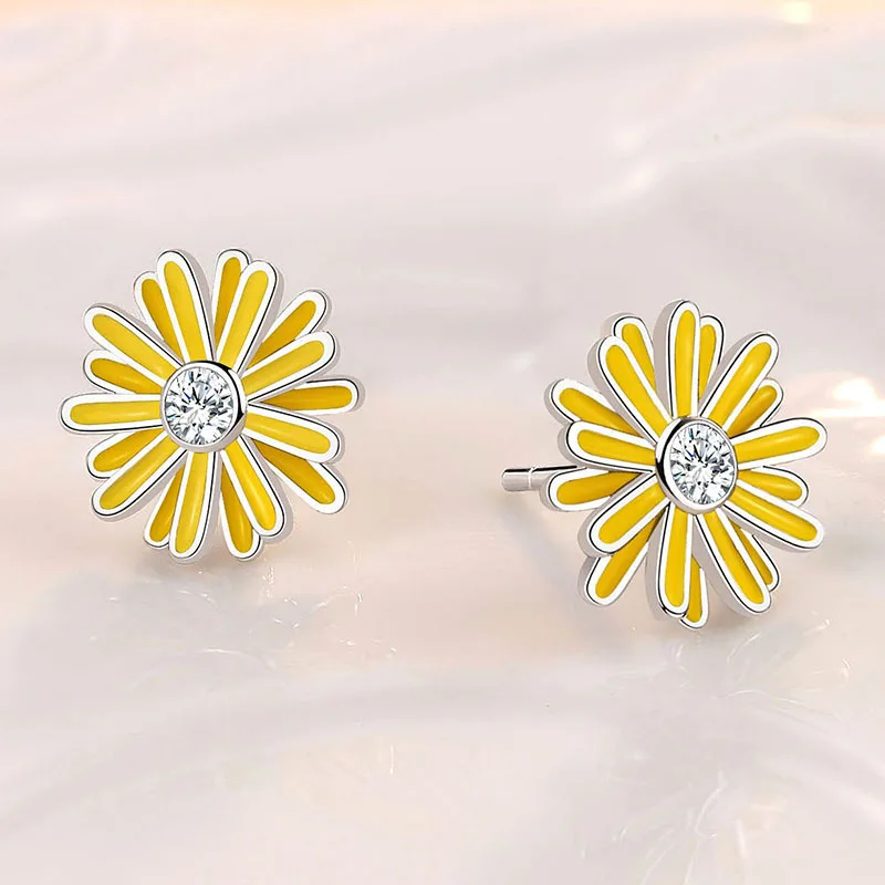 925 Sterling Silver Yellow Daisy Charm Stud Earrings For Women Girls Party 2021 Jewelry Pendientes Jljfldajd
925 Sterling Silver Yellow Daisy Charm Stud Earrings For Women Girls Party 2021 Jewelry Pendientes Jljfldajd