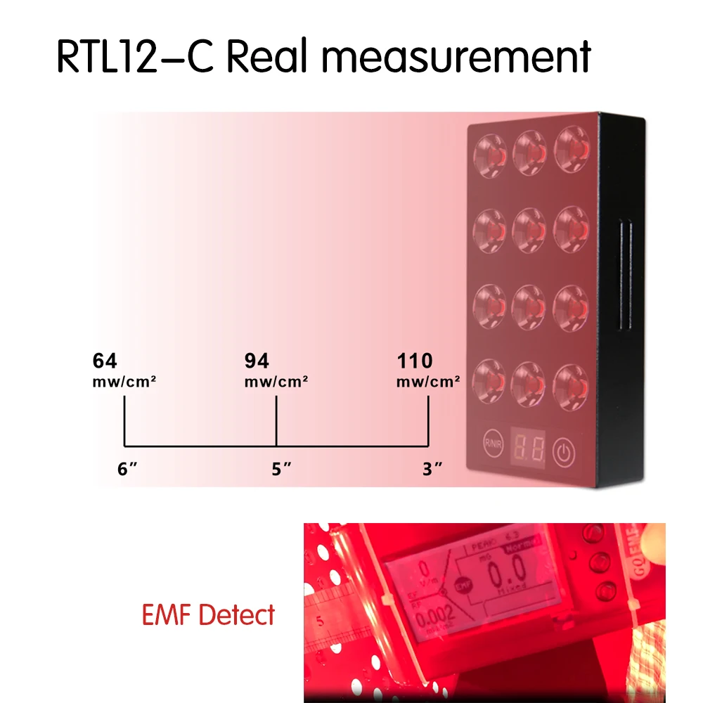 IDEARED LIGHT RTL12-C крассветильник вая терапевтическая панель ближнего инфракрасного