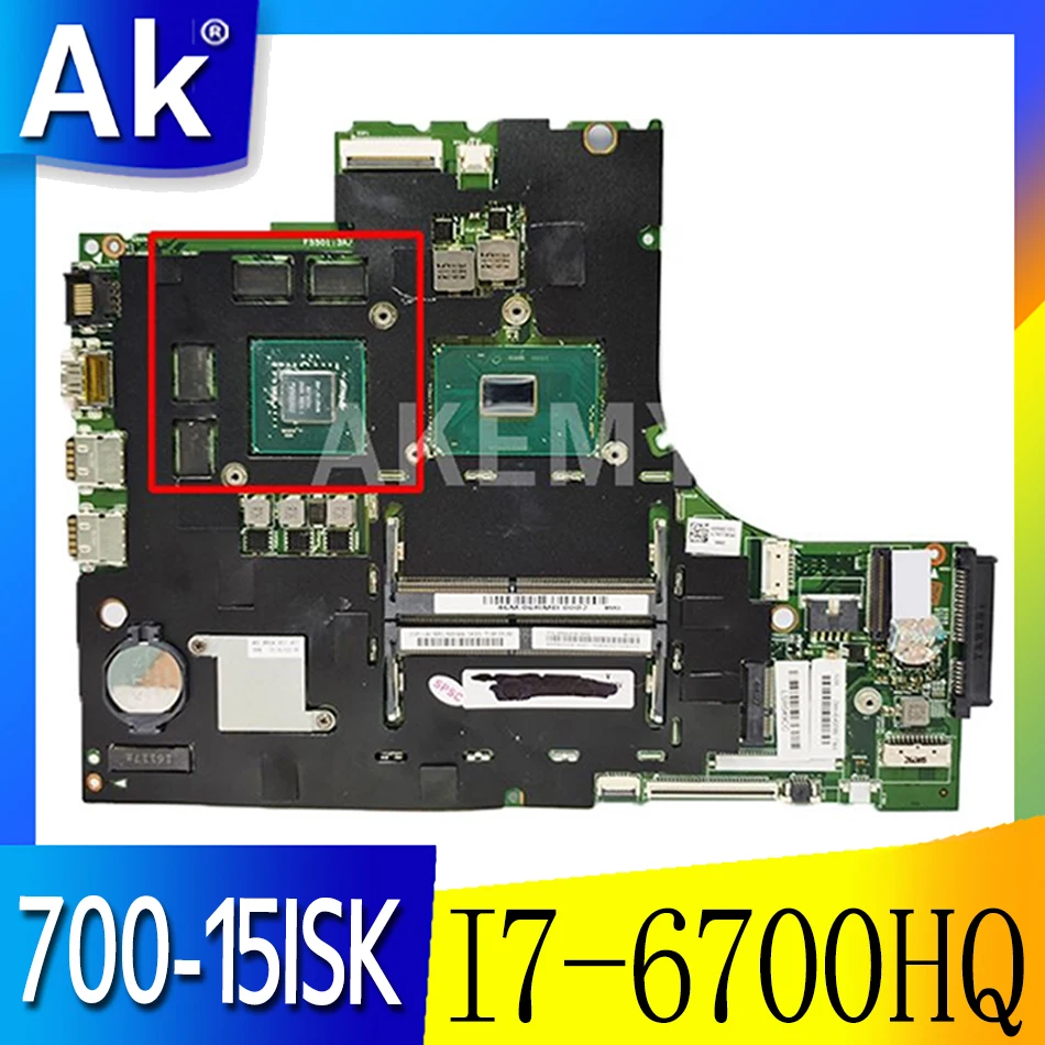 700-15ISK Laptop Motherboard For Lenovo 700-15 700-15ISK motherbaord DDR4 I7-6700HQ GTX950-4GB 15221-1M 448.06R01.001M
700-15ISK Laptop Motherboard For Lenovo 700-15 700-15ISK motherbaord DDR4 I7-6700HQ GTX950-4GB 15221-1M 448.06R01.001M