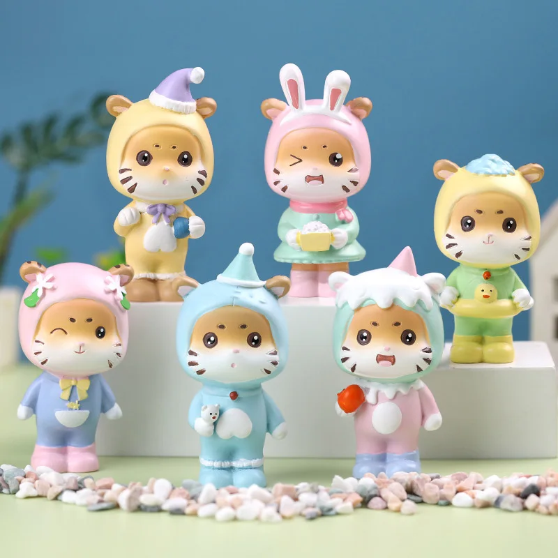 2022 New Cute Tiger Blind Box Animal Ornaments Year of The Tiger Children's Toys New Year Gifts Home Decoration Kawaii Doll
2022 New Cute Tiger Blind Box Animal Ornaments Year of The Tiger Children's Toys New Year Gifts Home Decoration Kawaii Doll