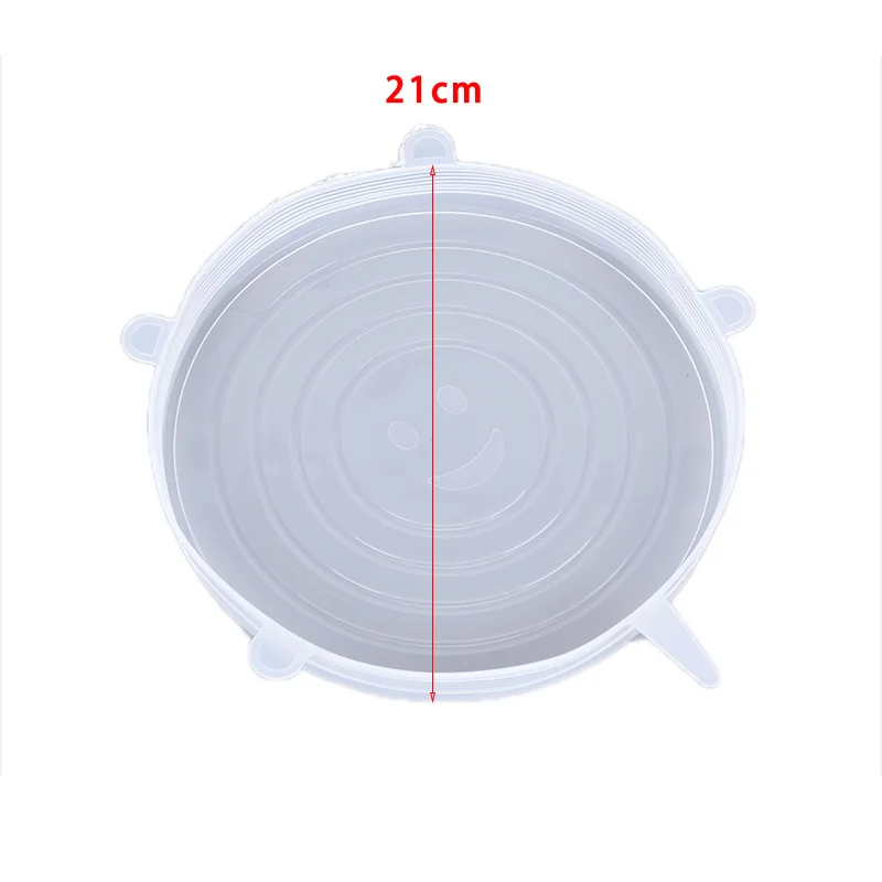 1/6pcs Food Fresh Keeping Silicone Lids Durable Reusable Food Save Cover Heat Resisting Fits All Sizes And Shapes Of Container
1/6pcs Food Fresh Keeping Silicone Lids Durable Reusable Food Save Cover Heat Resisting Fits All Sizes And Shapes Of Container