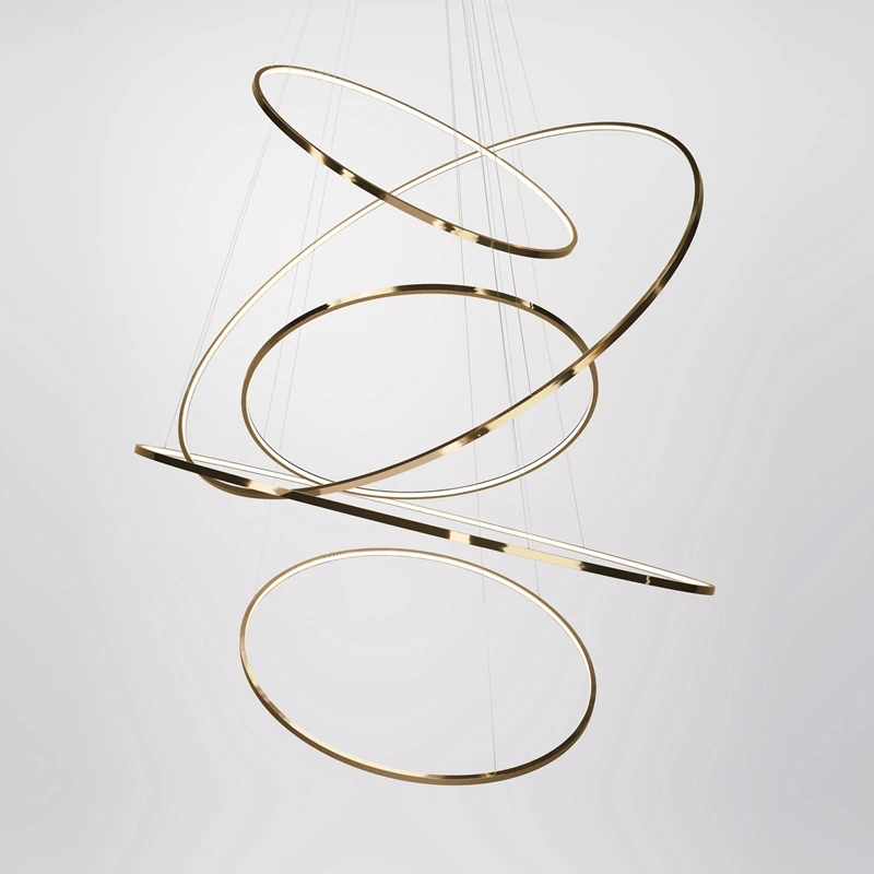 Modern Design Gold Housing minimalist round pendant light designer hanging light suspension gold circle ring lamp led villa home 
Modern Design Gold Housing minimalist round pendant light designer hanging light suspension gold circle ring lamp led villa home