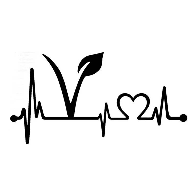 19x10cm Vegan Vegetarian Heartbeat Lifeline Vinyl Car Sticker car products interior parts car accessories For car motorcycle
19x10cm Vegan Vegetarian Heartbeat Lifeline Vinyl Car Sticker car products interior parts car accessories For car motorcycle