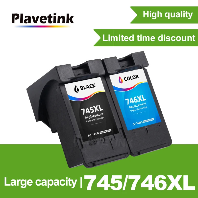 Чернильный картридж Plavetink 745XL 746XL PG745 CL746 для canon, PG 745 CL 746 XL для принтера Pixma MG2470 MG2570 MG2970 IP2870 IP2872
Чернильный картридж Plavetink 745XL 746XL PG745 CL746 для canon, PG 745 CL 746 XL для принтера Pixma MG2470 MG2570 MG2970 IP2870 IP2872