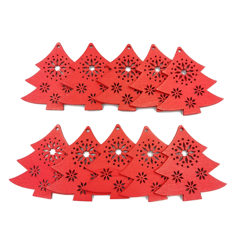 10pcs Red Christmas Tree Unfinished Wooden Ornaments Wood Slices Crafts for DIY Crafts Christmas Hanging Ornaments Decorations
10pcs Red Christmas Tree Unfinished Wooden Ornaments Wood Slices Crafts for DIY Crafts Christmas Hanging Ornaments Decorations