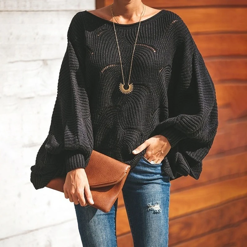 O Neck Three Quarter Sleeve Sweater 2020 Autumn Women Sweater Casual Hollow Out Irregular Fashion Sweaters
O Neck Three Quarter Sleeve Sweater 2020 Autumn Women Sweater Casual Hollow Out Irregular Fashion Sweaters