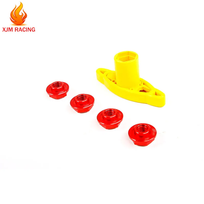Plastic Wheel Wrench & Aluminum Wheel Nut for 1/5 Losi 5ive T Rovan Lt King Motor X2 TRAXXAS X-MAXX XMAXX 6S 8S Rc Car Parts
Plastic Wheel Wrench & Aluminum Wheel Nut for 1/5 Losi 5ive T Rovan Lt King Motor X2 TRAXXAS X-MAXX XMAXX 6S 8S Rc Car Parts