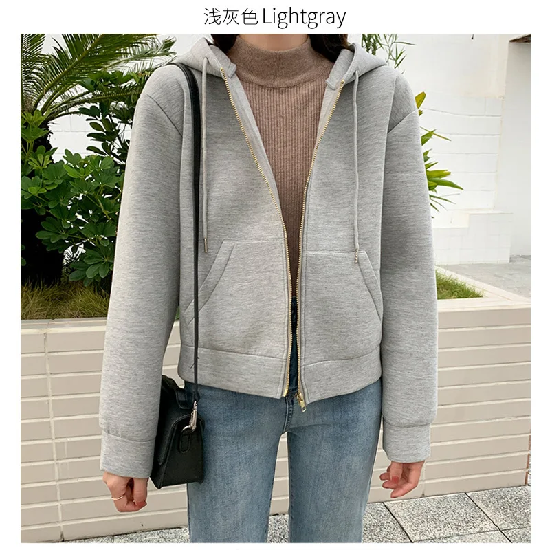 Sweatshirts Women Hoodies Long Sleeve Hoody Zipper Pocket Fashion Women Hoodies Sweatshirt Ruffle Pleated Jacket Outwear 2021
Sweatshirts Women Hoodies Long Sleeve Hoody Zipper Pocket Fashion Women Hoodies Sweatshirt Ruffle Pleated Jacket Outwear 2021